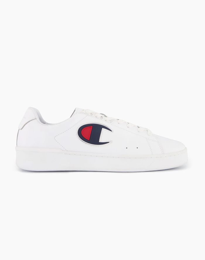 Champion Mens Sneakers NZ - 979 Low White ( 4196-IJBOQ )